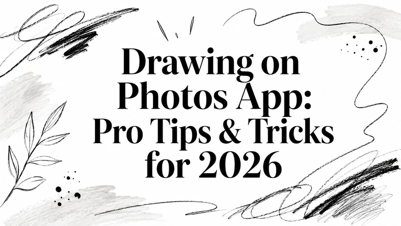 Drawing on Photos App: Pro Tips & Tricks for 2026