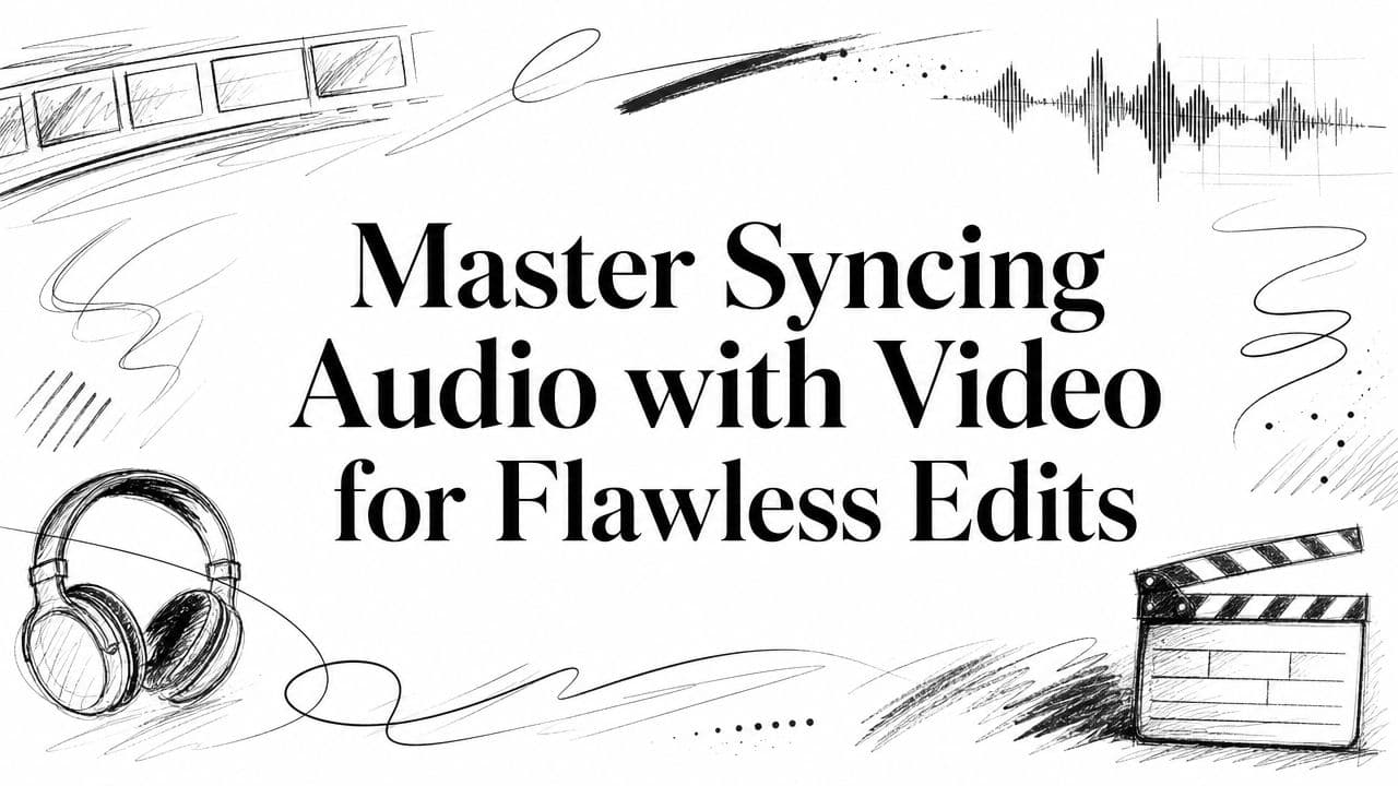 Master Syncing Audio with Video for Flawless Edits