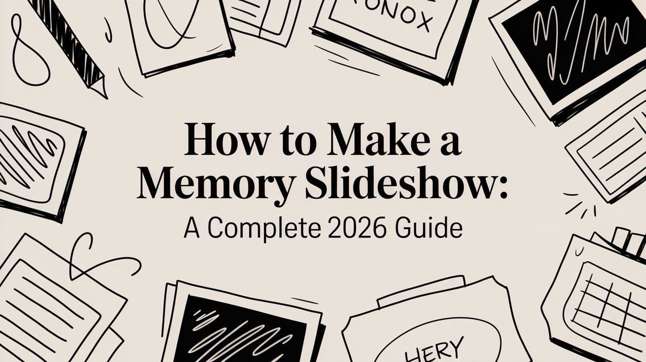 How to Make a Memory Slideshow: A Complete 2026 Guide