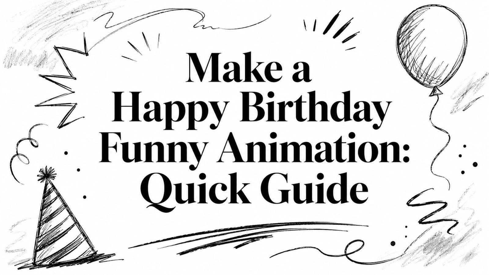 Make a Happy Birthday Funny Animation: Quick Guide