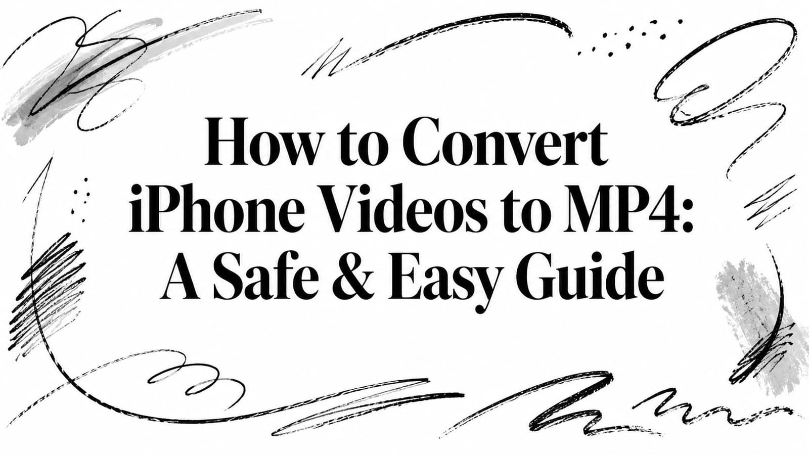 How to Convert iPhone Videos to MP4: A Safe & Easy Guide