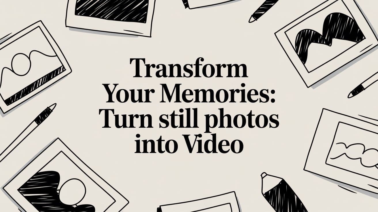 Transform Your Memories: Turn Still Photos Into Video