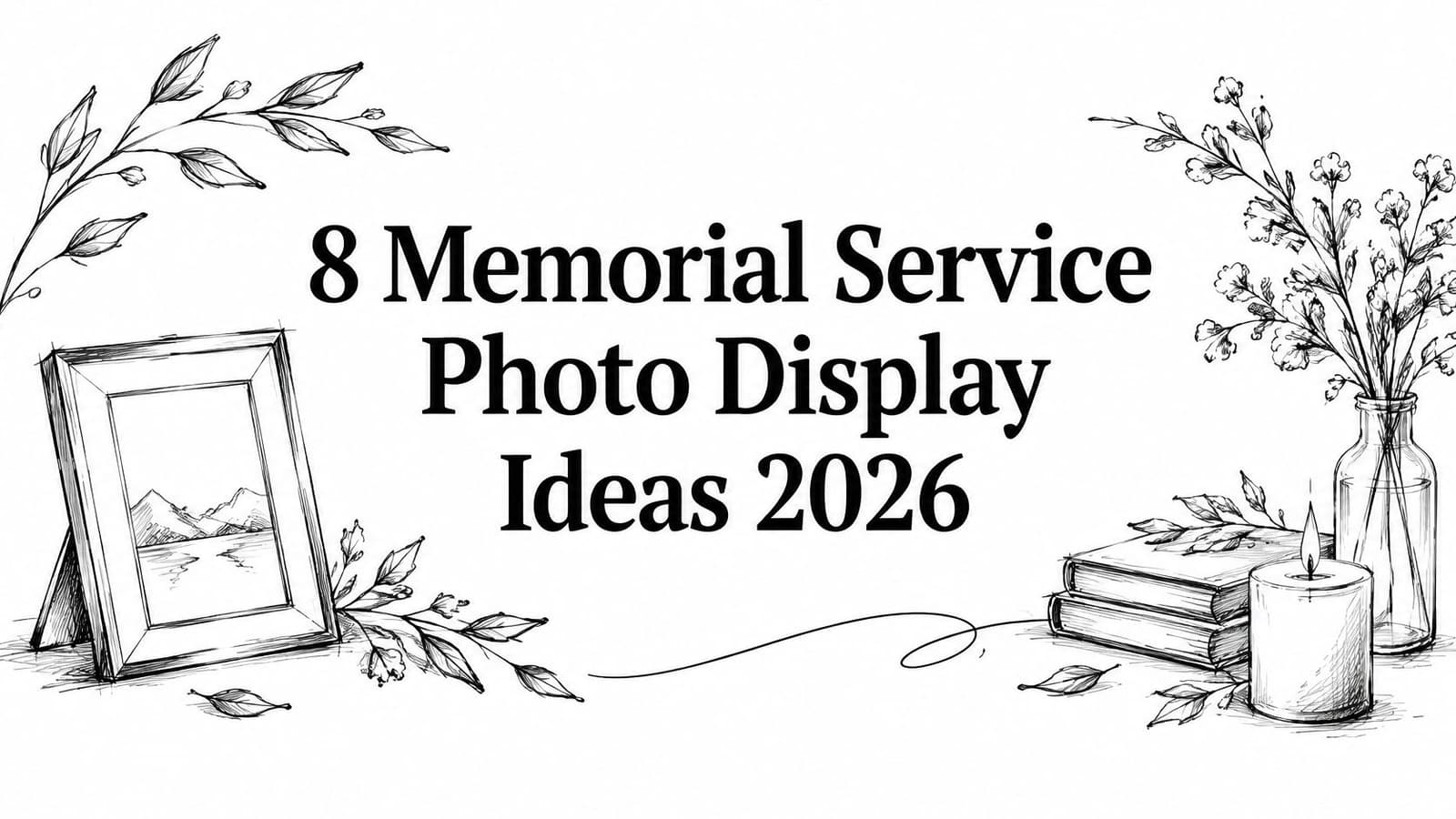 8 Memorial Service Photo Display Ideas 2026