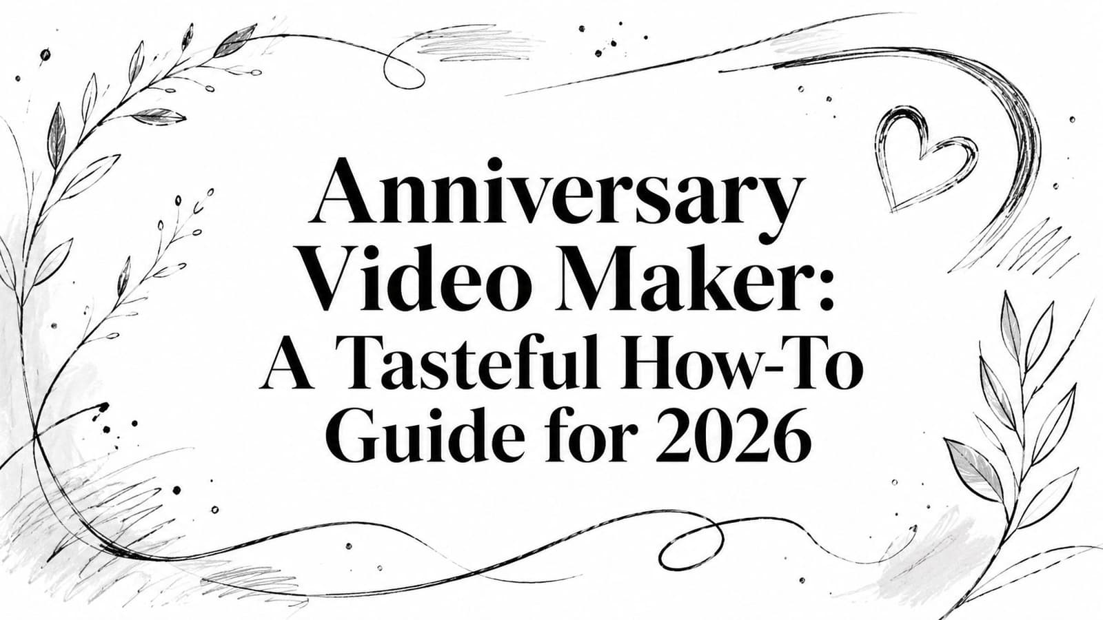 Anniversary Video Maker: A Tasteful How-To Guide for 2026
