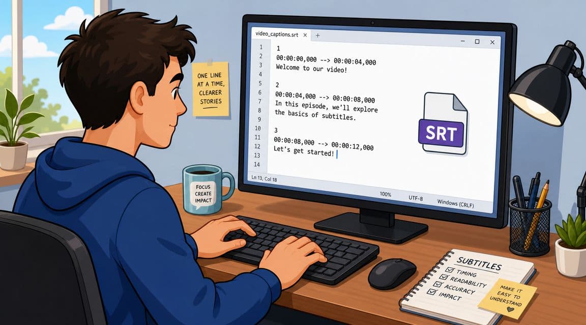 How to Create a Caption File from Scratch