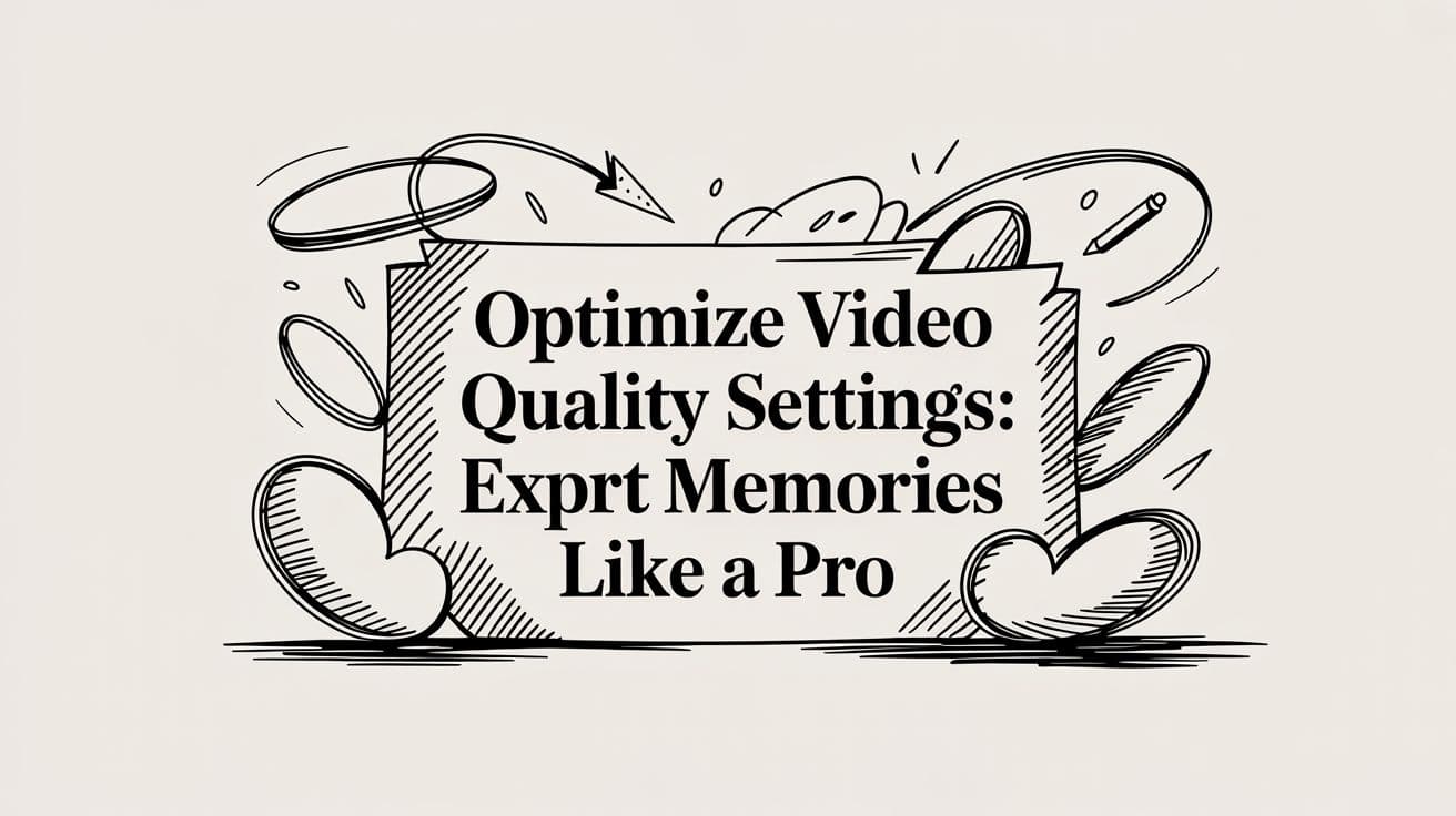 Optimize Video Quality Settings: Export Memories Like a Pro
