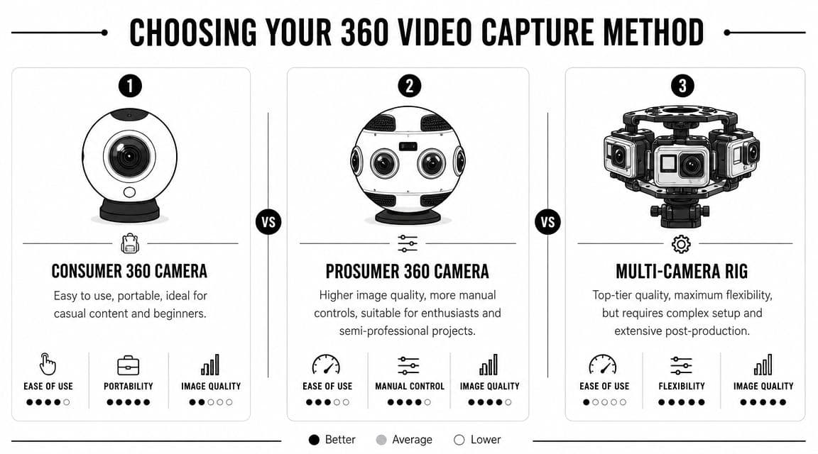 Choosing Your 360 Video Capture Method