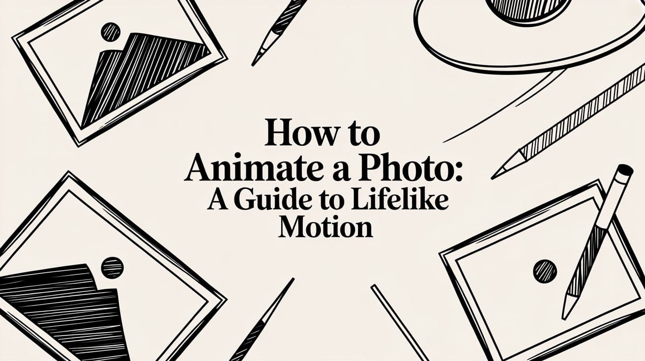 How to Animate a Photo: A Guide to Lifelike Motion