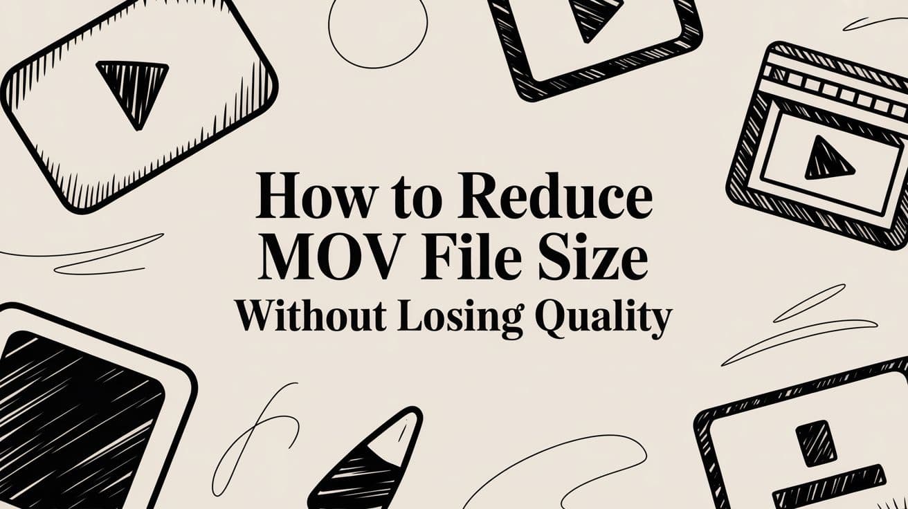 How to Reduce MOV File Size Without Losing Quality