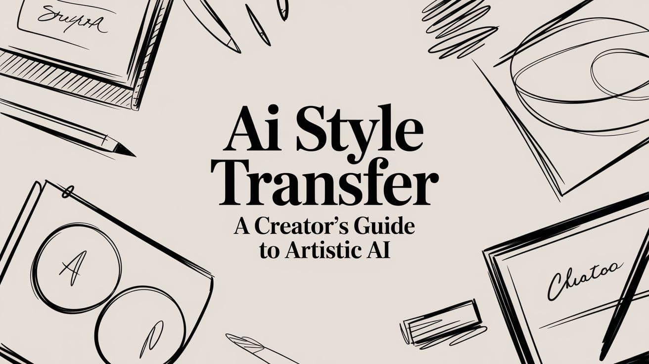 AI Style Transfer: A Creator's Guide to Artistic AI