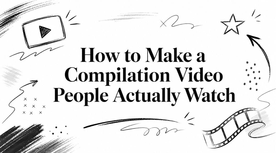 How to Make a Compilation Video People Actually Watch