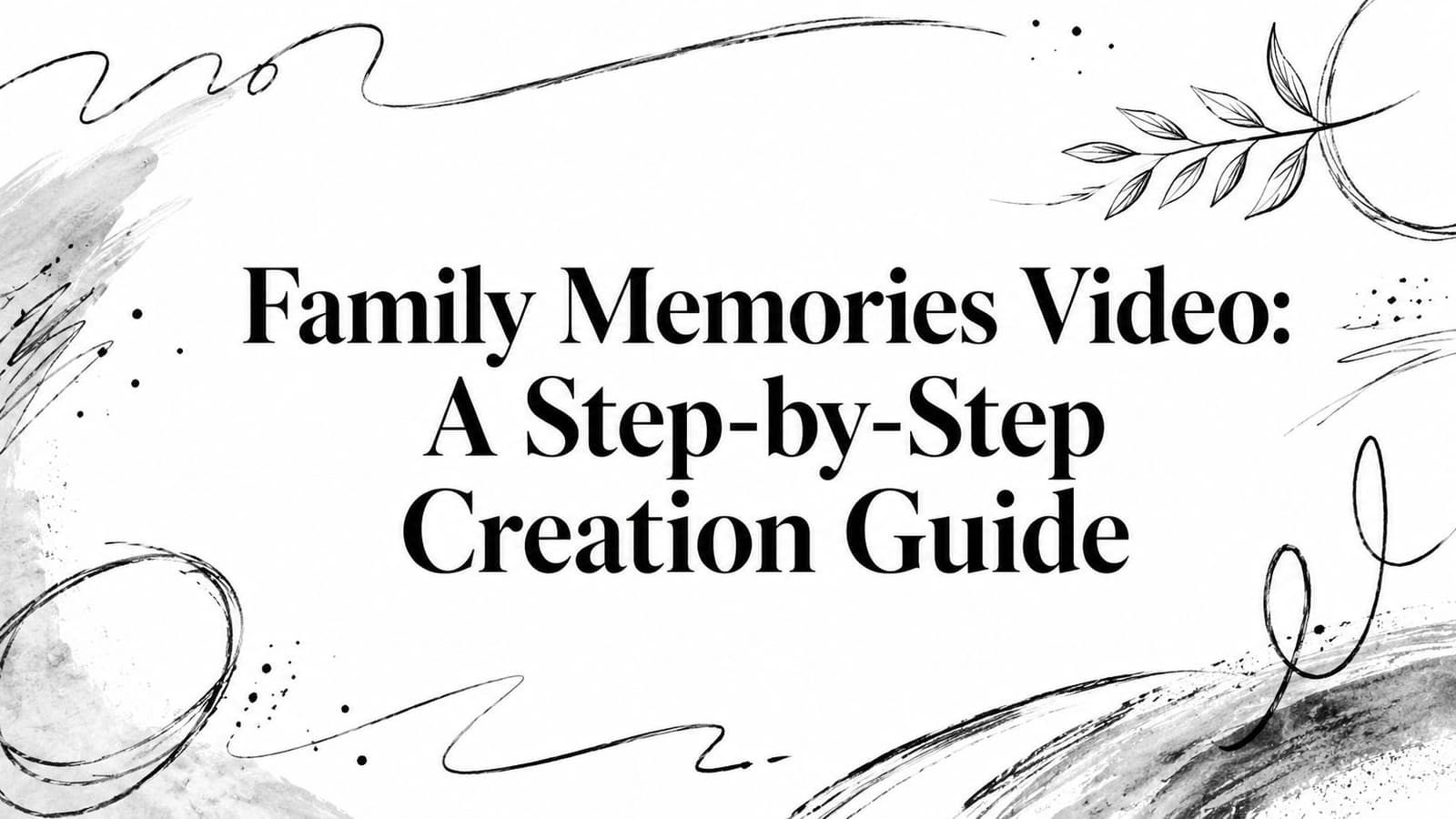 Family Memories Video: A Step-by-Step Creation Guide