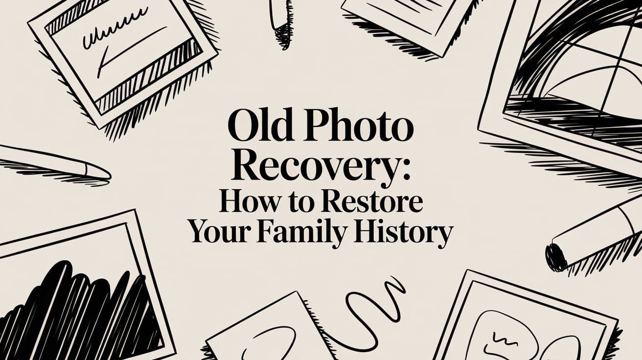 Old Photo Recovery: How to Restore Your Family History