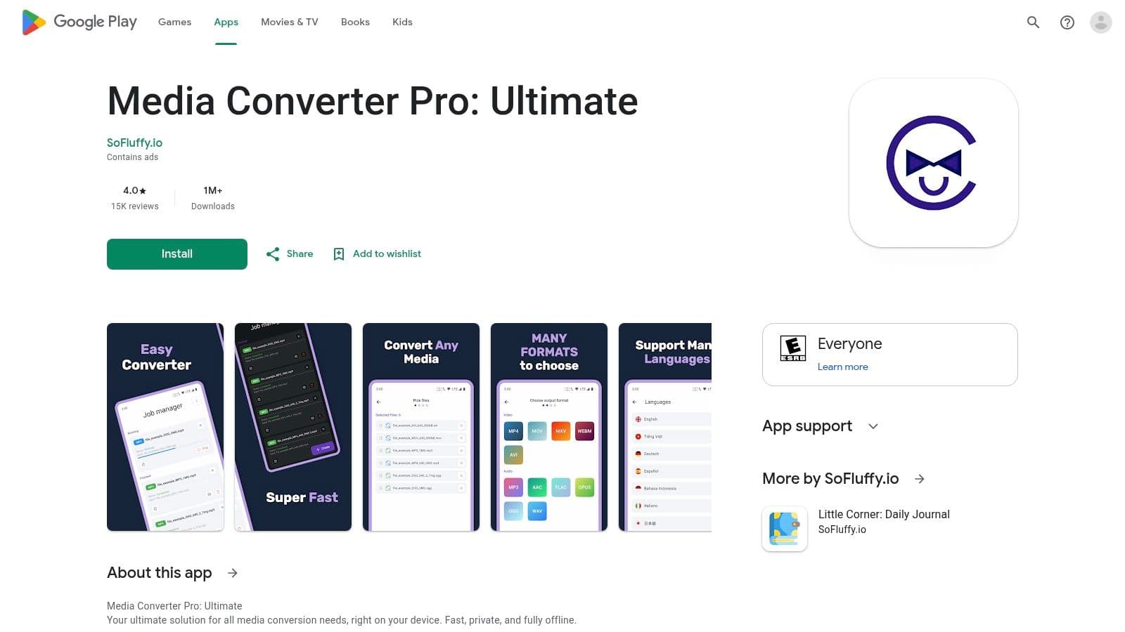 Media Converter Pro (open source, Khang-NT)