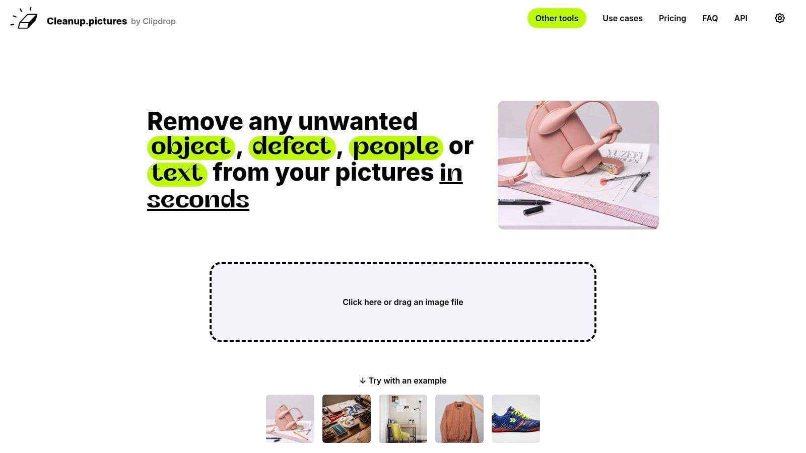 Cleanup.pictures, Scratch/Object Remover